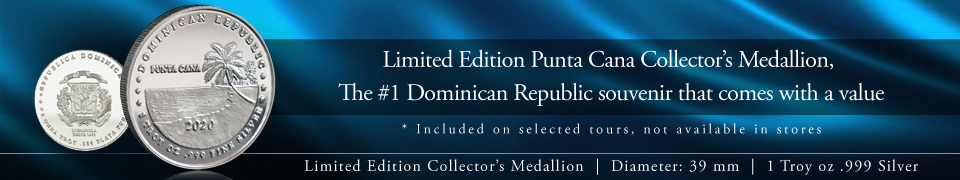 XPO - Punta Cana Dominican Republic Silver Coin 2020