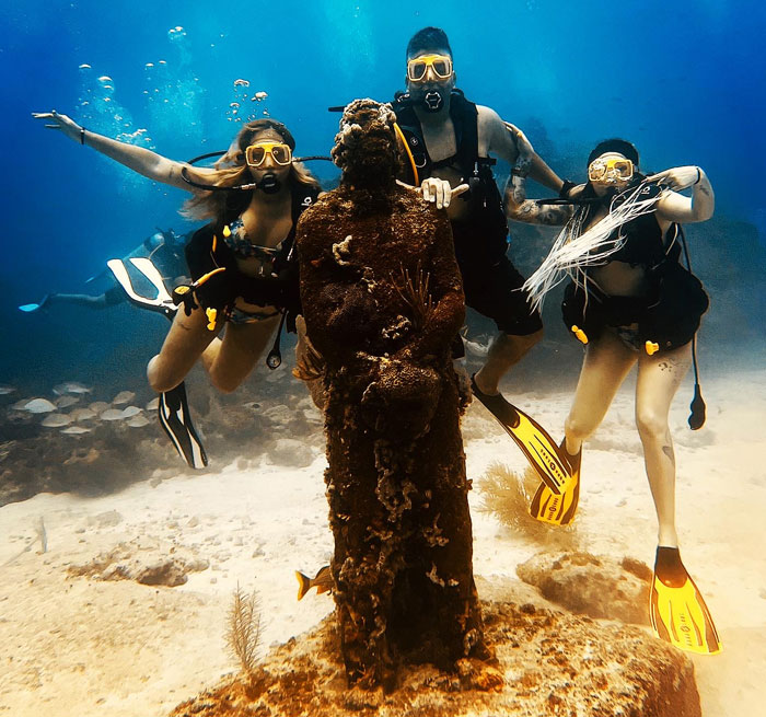 Underwater Museum Mexico Cancun